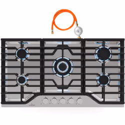 La table de cuisson à gaz Klarstein Turbocast allie performances professionnelles et flexibilité dans une largeur compacte. D ...