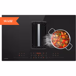 Le Down Air System Klarstein AirJet FlexPro combine la technologie d'induction la plus moderne avec une hotte aspirante intég ...
