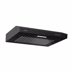 Klarstein SlimVent Hotte aspirante 60 cm A + 200 m³/h Éclairage LED Mode Évacuation ou Recyclage dair Noir