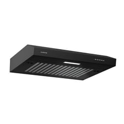 Klarstein SlimVent Hotte aspirante 60 cm A + 200 m³/h Éclairage LED Mode Évacuation ou Recyclage dair Noir