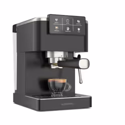 PRESSION DE 20 BARS : Pour un espresso corsé et une crème onctueuse, cette machine à expresso offre la qualité d'un barista à ...