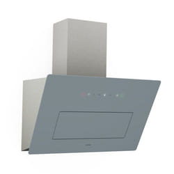 Klarstein SleekAir Hotte aspirante 60 cm A+++ 717 m³/h Contrôle Tactile Évacuation ou Recyclage LED Argent