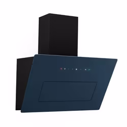 Klarstein SleekAir Hotte aspirante 60 cm A+++  717 m³/h Contrôle Tactile  Évacuation ou Recyclage LED Anthracite