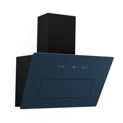 Klarstein SleekAir Hotte aspirante 60 cm A+++  717 m³/h Contrôle Tactile  Évacuation ou Recyclage LED Anthracite