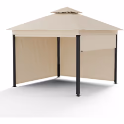Profitez de l'été en plein air, quel que soit le temps ! Le pavillon de jardin blumfeldt Grandezza Cortina est à la fois un l ...