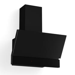 Klarstein Velaire Hotte Aspirante 60 cm Hotte Décorative 820 m³/h LED Classe A++ Commandes Tactiles Évacuation & Recyclage Noir