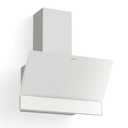 Klarstein Velaire Hotte Aspirante 60 cm Hotte Décorative 820 m³/h LED Classe A++ Commandes Tactiles Évacuation & Recyclage Blanc