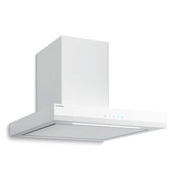 Klarstein Velaire Hotte Aspirante 60 cm Hotte Murale Silencieuse 600 m³/h A++ Commandes Tactiles LED 3 Vitesses Blanc