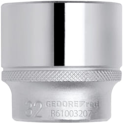 Red 3300257 - Douille 1/2 6 pans SW8mm L.38mm , R61000806 - Gedore