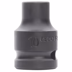 Gedore R63001106, Douille à choc, Noir, 1 tête(s), 1/2", Métrique, 18.5 mm