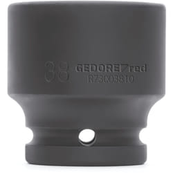 Red 3300591 - Douille impact 3/4 6 pans SW19mm L.51mm , R73001909 - Gedore