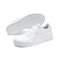 PUMA Carina Leather Femelle 37.5 Blanc