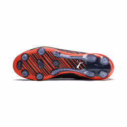PUMA One 5.1 FG/AG Football Mâle 42 Noir, Rouge, Argent