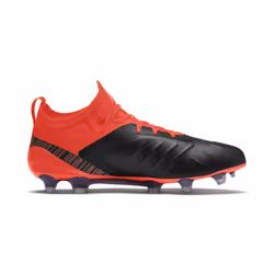 PUMA One 5.1 FG/AG Football Mâle 42 Noir, Rouge, Argent