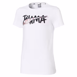 PUMA 580213_02, Tee-shirt, Enfant, Femelle, Noir, Blanc, EUE, Image