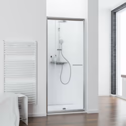 Description générale Une porte de douche pivotante est la solution classique et idéale pour les moyennes et grandes salles de ...