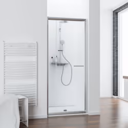 Description générale Une porte de douche pivotante est la solution classique et idéale pour les moyennes et grandes salles de ...