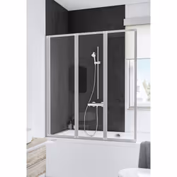 Description générale Lors d'une rénovation, ce pare-douche rabattable est la solution idéale pour associer baignoire et douch ...