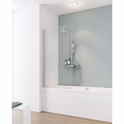 Description générale Le pare-douche rabattable en verre de 5 mm avec profilé en alu-argenté est l'accessoire idéal pour allie ...