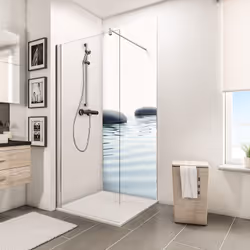 Description générale Vous souhaitez remplacer votre baignoire par une douche, habiller des petites surfaces derrière des toil ...