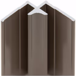 Profilé d'angle intérieur pour panneau mural de douche DécoDesign, Schulte, taupe Les profilés de haute qualité en aluminium ...