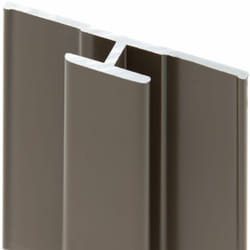 Profilé de jonction pour panneau mural de douche, DécoDesign Schulte Taupe, 210 cm