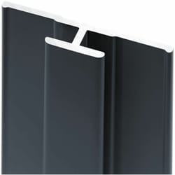 Profilé de jonction pour panneau mural de douche, DécoDesign, Schulte, Anthracite, 210 cm