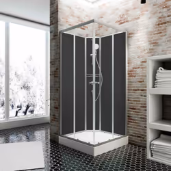 Description générale Une cabine de douche intégrale est la solution tout-en-un idéale pour votre salle de bain. Elle comprend ...