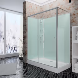 Description générale Une cabine de douche intégrale est la solution tout-en-un idéale pour votre salle de bain. Pratique et f ...