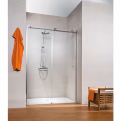 Description générale Si la surface de dégagement dans votre salle de bains est limitée, optez pour une porte de douche coulis ...