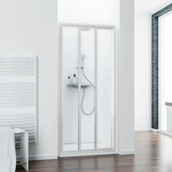 Porte de douche coulissante, profilé alu-argenté, verre 3 mm Schulte 90 x 185 cm