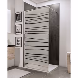 Description générale Une paroi de douche à l'italienne, également connue sous le nom de walk in, est idéale pour ceux qui rec ...