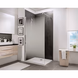 Pare-douche à l'italienne PMR Walk In Une paroi de douche à l'italienne PMR ou walk in est idéale si vous cherchez une paroi ...