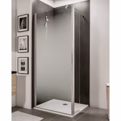 Pare-douche mobile à l'italienne PMR avec retour pivotant Une Paroi de douche mobile à l'italienne PMR ou walk in est idéale, ...