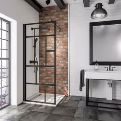 Description générale Une paroi de douche à l'italienne est idéale si vous cherchez une solution spacieuse, design, facile d'a ...
