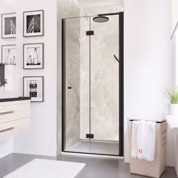 Description générale Une porte de douche pivotante pliante est la solution idéale pour optimiser l'espace dans les petites sa ...