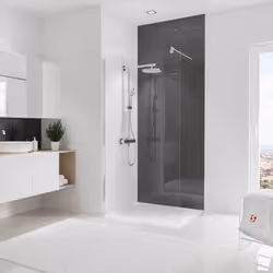 Panneau de revêtement mural, DécoDesign BRIO, ardoise brillant Vous souhaitez remplacer votre baignoire par une douche, habil ...