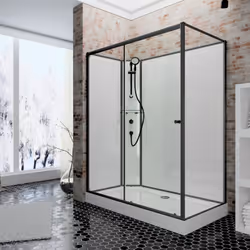 Description générale Une cabine de douche intégrale est la solution tout-en-un idéale pour votre salle de bain. Pratique et f ...