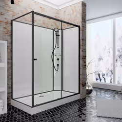 Description générale Une cabine de douche intégrale est la solution tout-en-un idéale pour votre salle de bain. Pratique et f ...