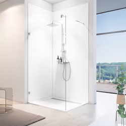 Panneau de revêtement mural, DécoDesign SOFTTOUCH, marbre Vous souhaitez remplacer votre baignoire par une douche, habiller d ...