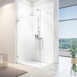 Panneau mural Marbre, revêtement pour douche et salle de bain, DécoDesign softtouch Schulte 100 x 210 cm