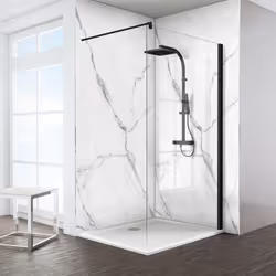 Pare-douche à l'italienne PMR Une paroi de douche à l'italienne PMR ou walk in est idéale si vous cherchez une paroi tendance ...