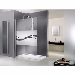 Description générale Une paroi de douche à l'italienne PMR ou walk-in est idéale pour ceux qui recherchent une solution fonct ...