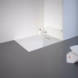 Description générale Le bac de douche de plain-pied ultra léger effet pierre en blanc mat est une solution idéale pour éviter ...