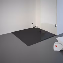 Bac de douche de plain-pied ultra léger effet pierre Anthracite Un receveur de douche est une solution idéale pour éviter les ...