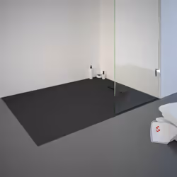 Bac de douche de plain-pied ultra léger effet pierre Anthracite Un receveur de douche est une solution idéale pour éviter les ...