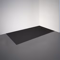 Bac de douche de plain-pied ultra léger effet pierre Anthracite Un receveur de douche est une solution idéale pour éviter les ...