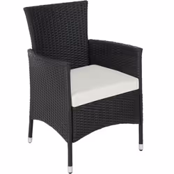 TecTake 402862, Noir, 2 siège(s), Adultes et enfants, Garçon/Fille