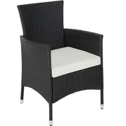 TecTake 402862 ensemble de meubles de jardin Noir