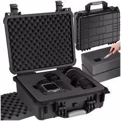Valise étanche pour appareil photo  L noir